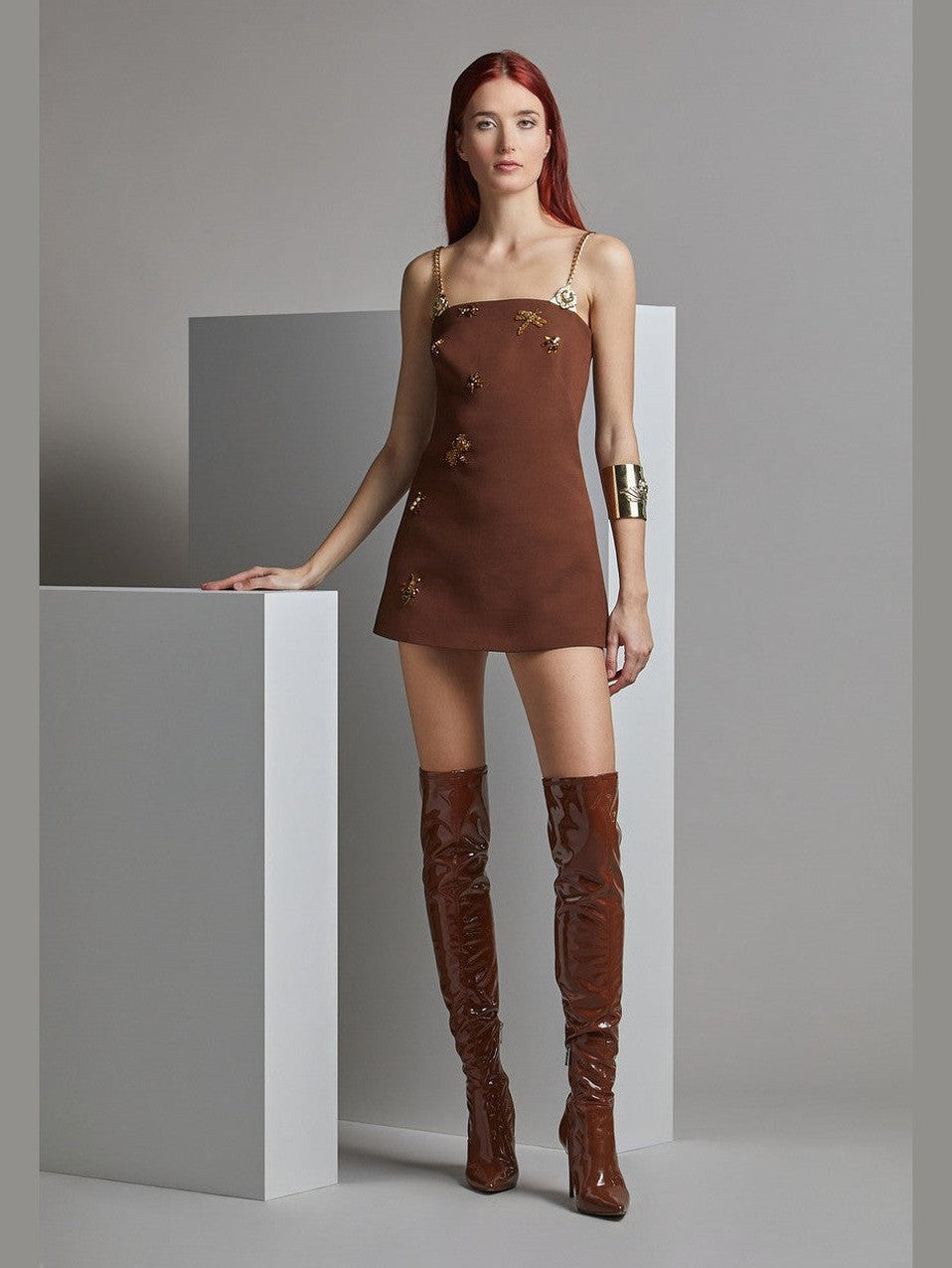 Sleeveless MANZO Mini Dress