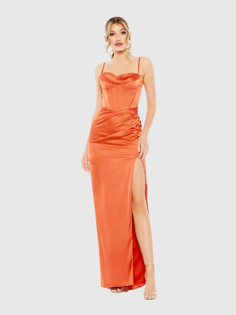 white christmas dresses Alexandre Vauthier Ruched V-neck Dress – Runway Catalog main image 1