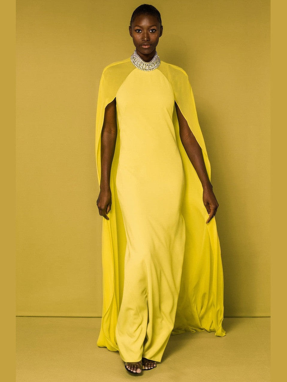 Caped Butan Gown