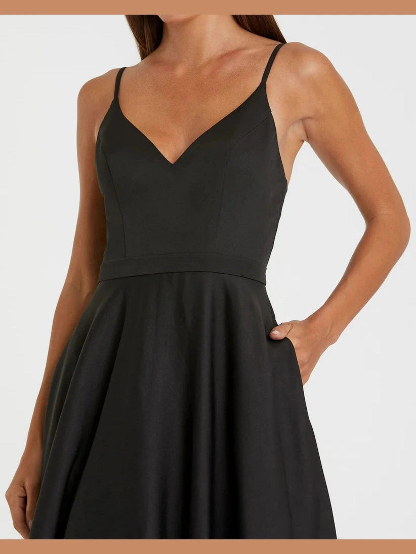 Classic A-Line V-Neck Ballgown