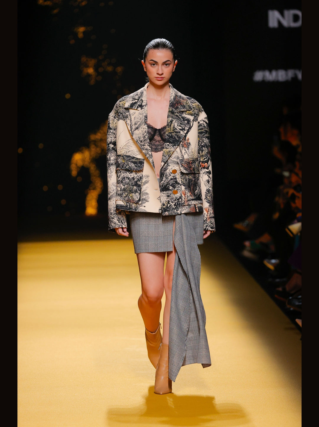 KICHIRO Jacket & Mini Skirt