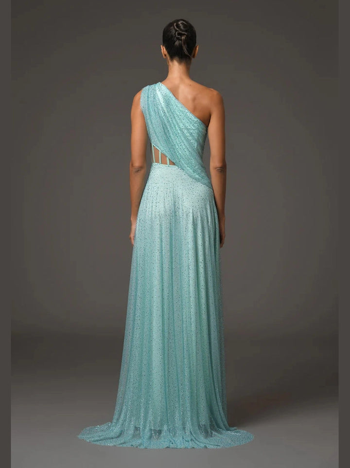 Corseted tulle Dress