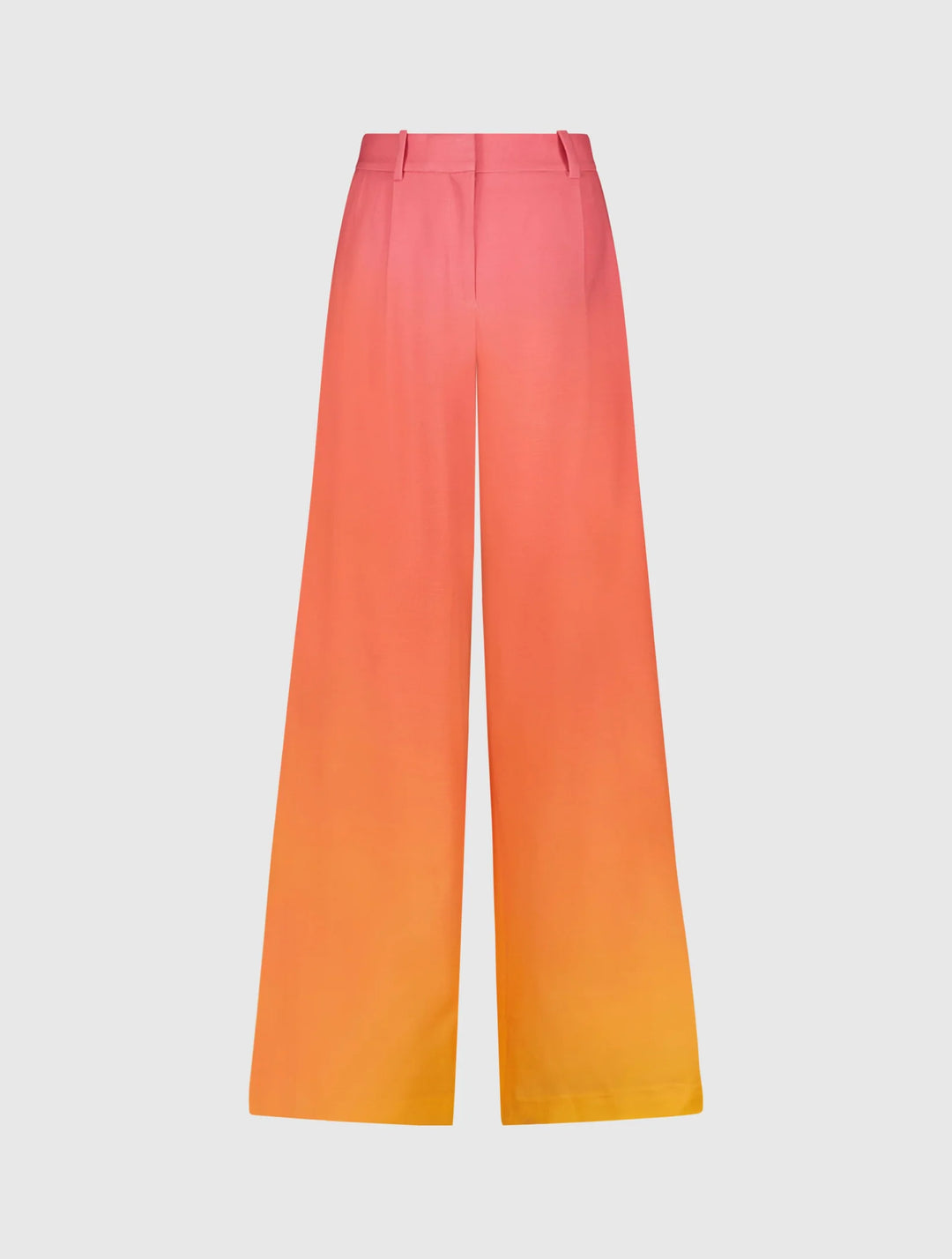 Ombre Crepe Wide Leg Trousers