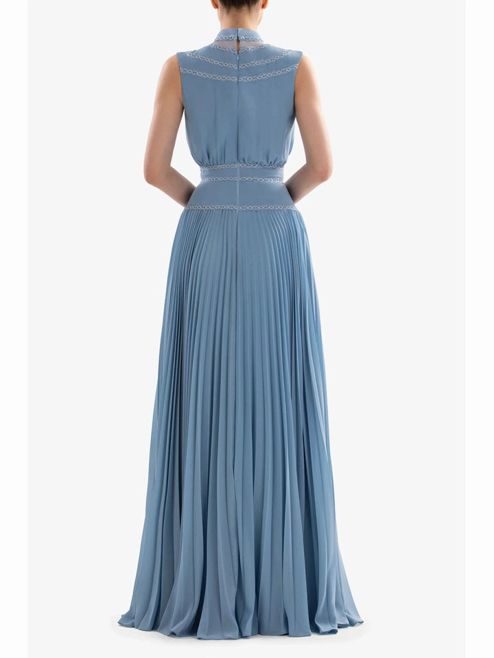 BLUE GEORGETTE DRESS