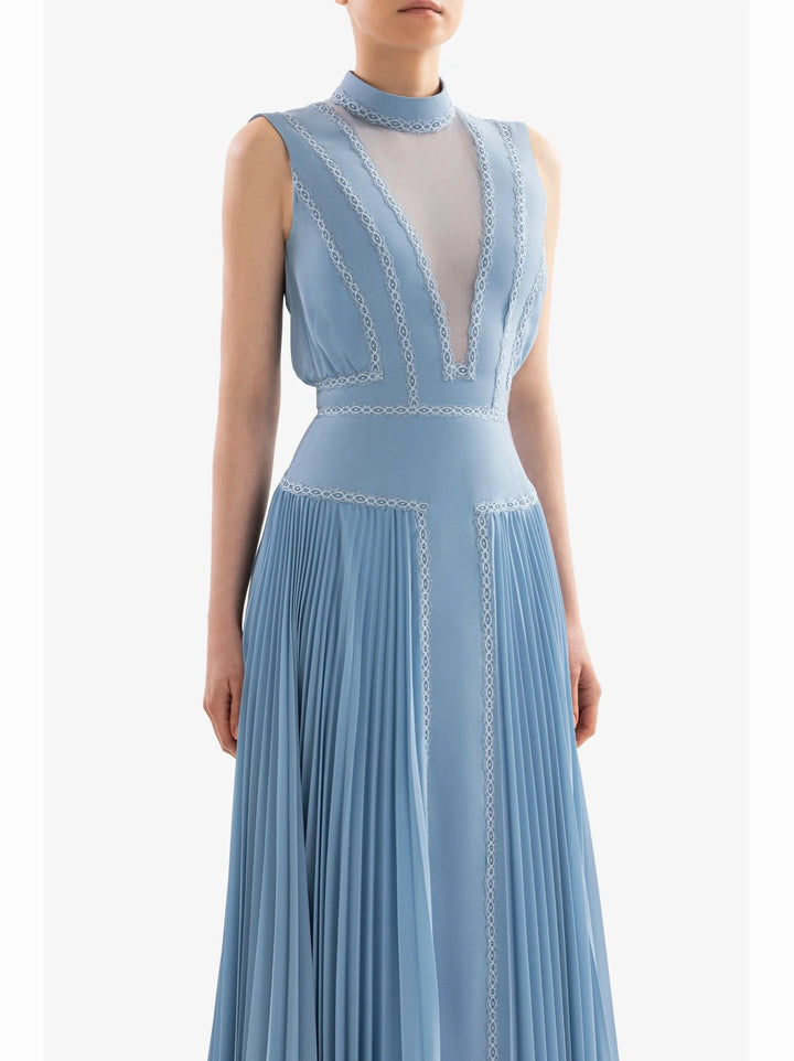 BLUE GEORGETTE DRESS