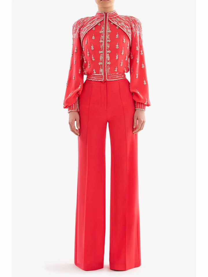 CORAL STRAIGHT PANTS