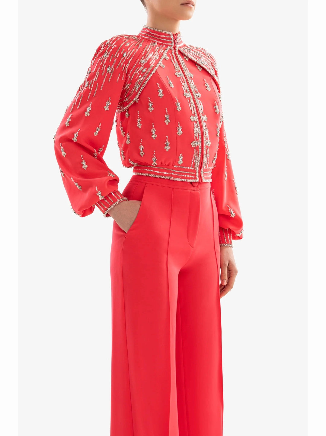 CORAL STRAIGHT PANTS