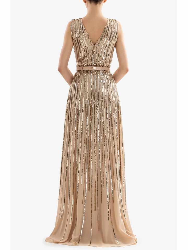 Sequins Sleeveless Jumpsuit