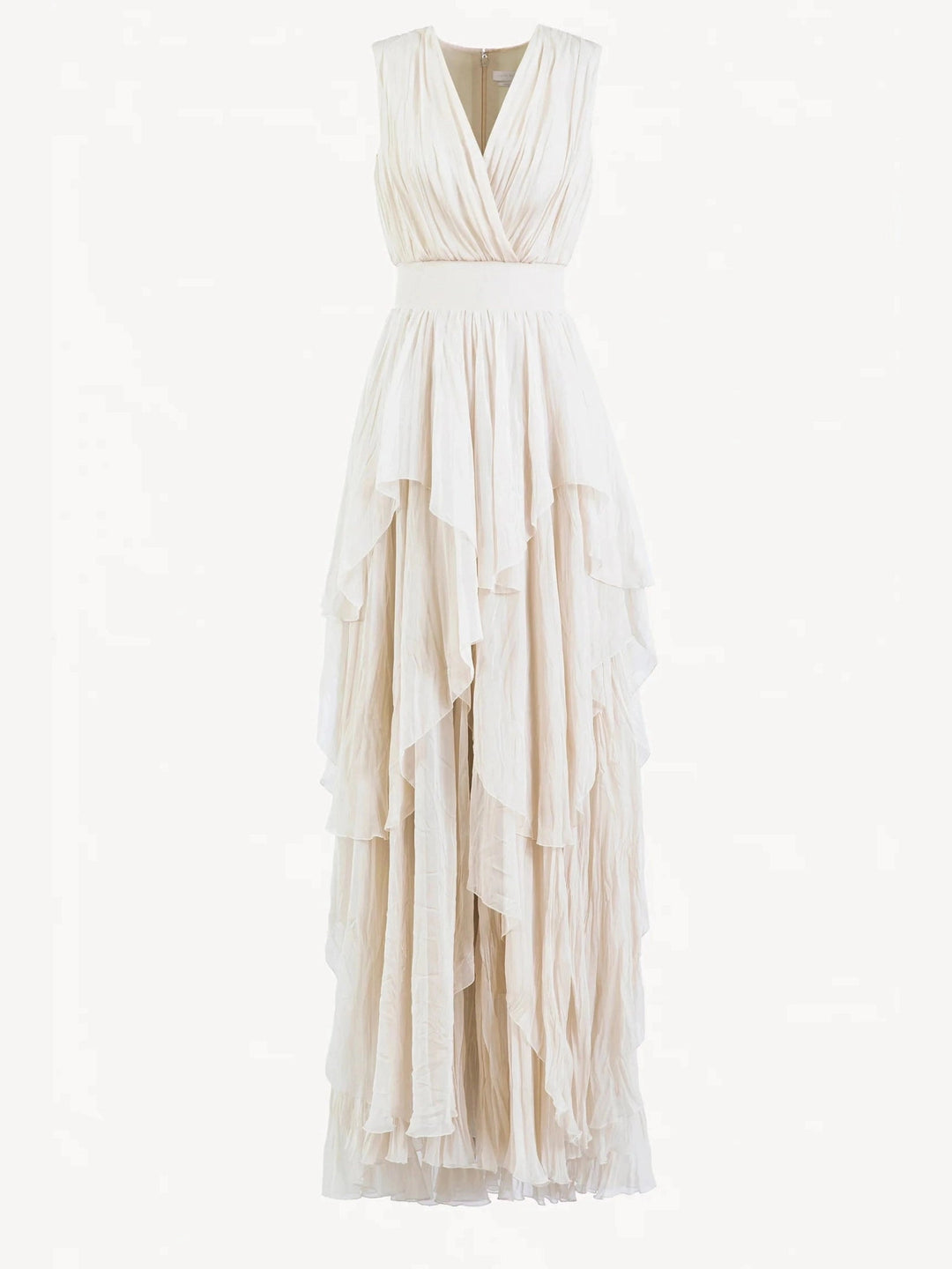 NUDE MUSLIN MIDI DRESS