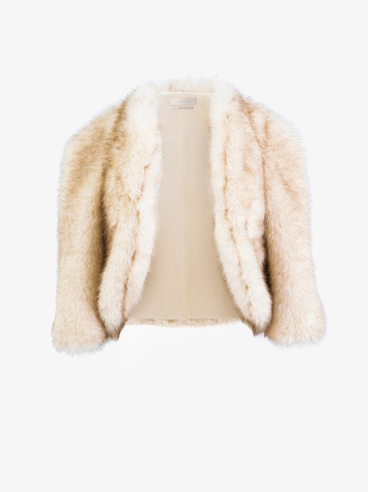 NUDE SHORT FUR JACKET