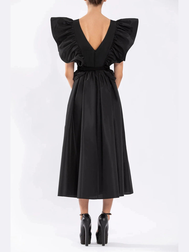 TAFFETA DRESS