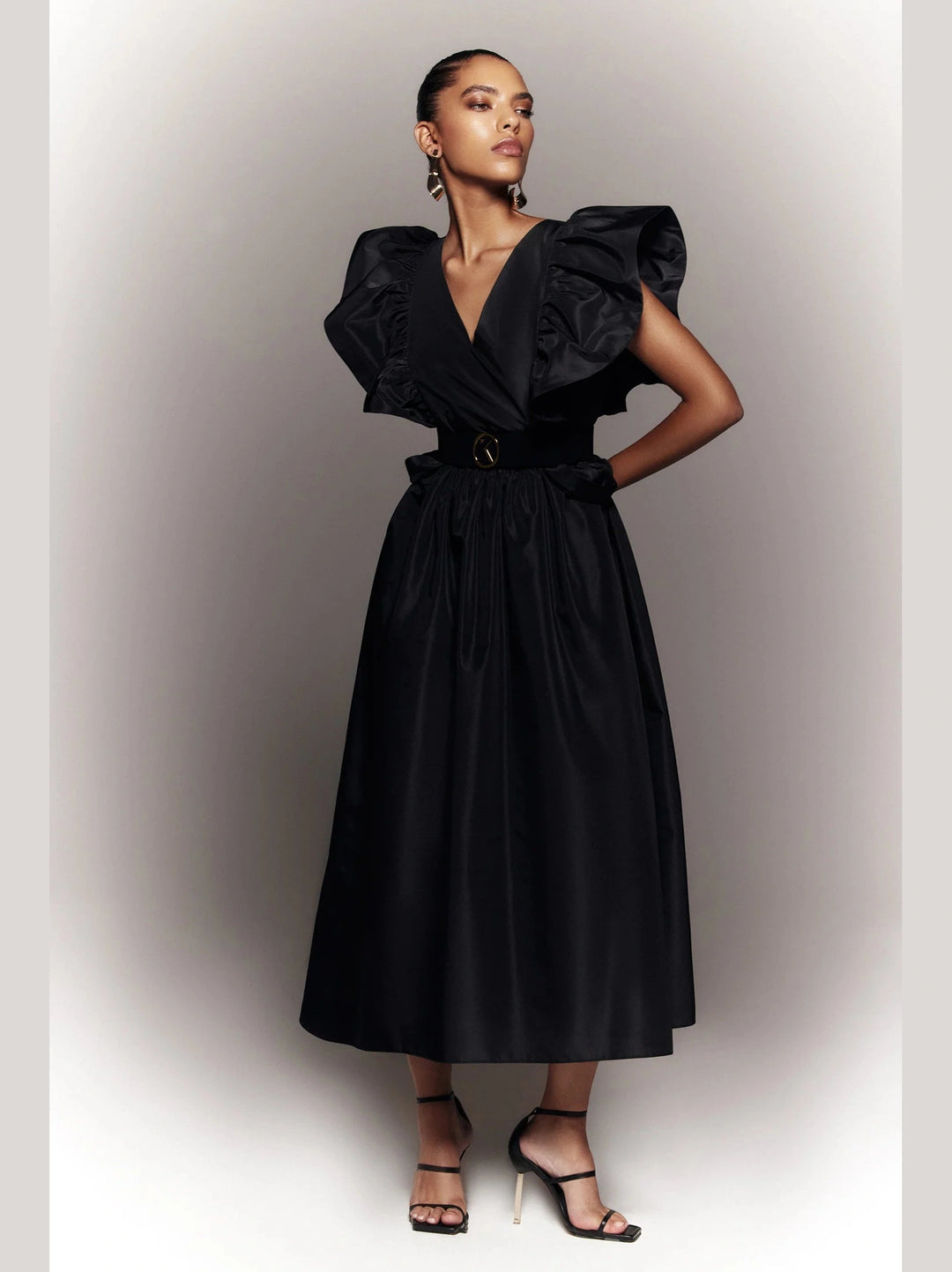 TAFFETA DRESS