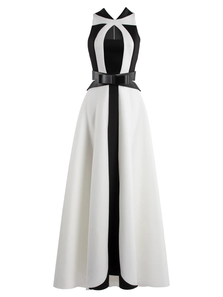 GEOMETRICAL  NEOPRENE
DRESS