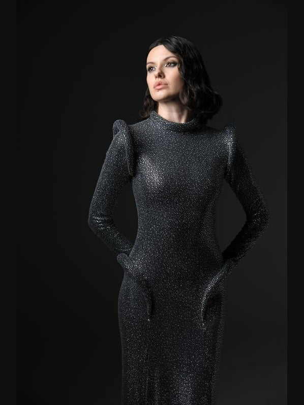 Crystal Studded Dress