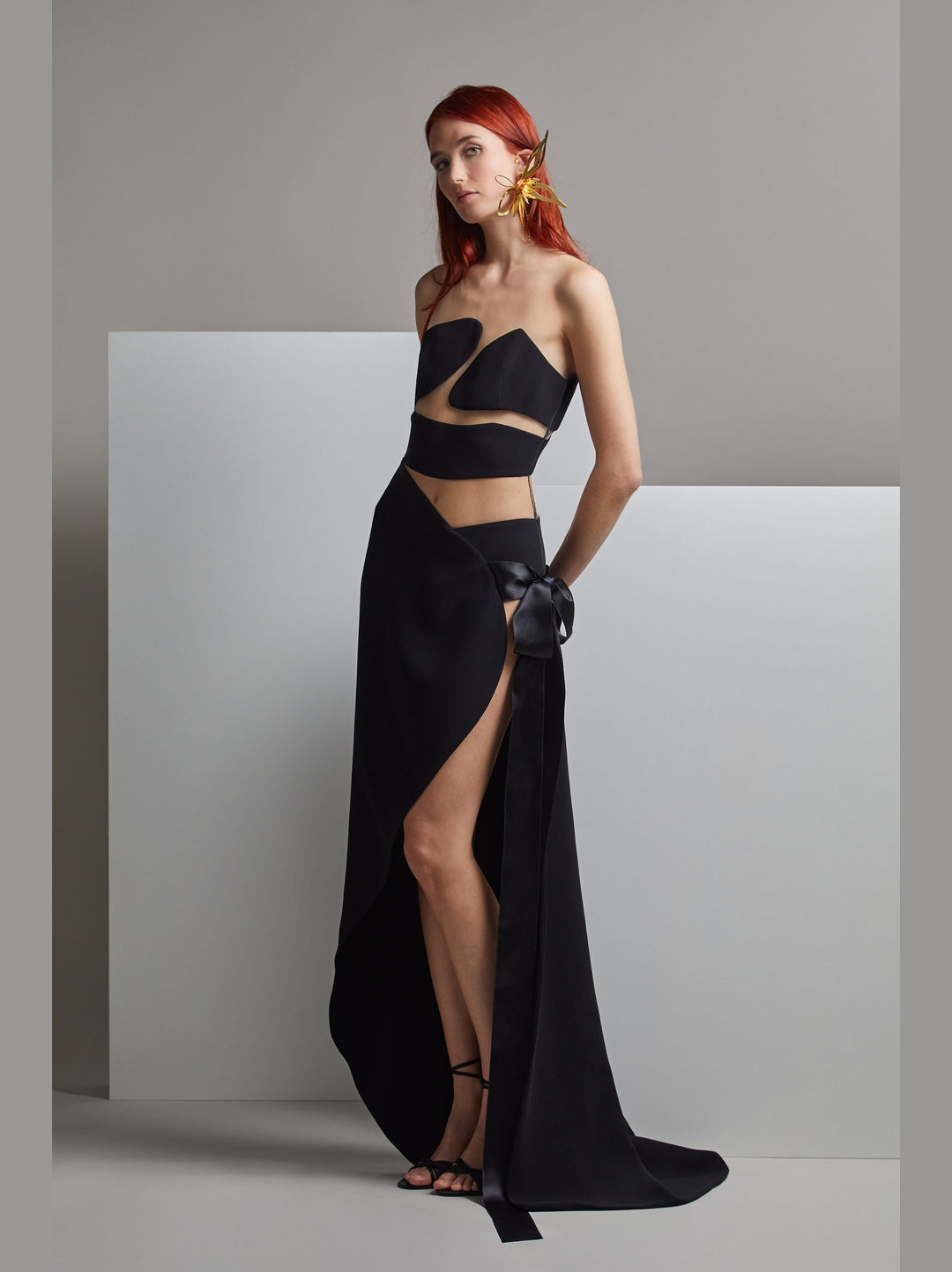 Strapless YASAHIRO Evening Dress