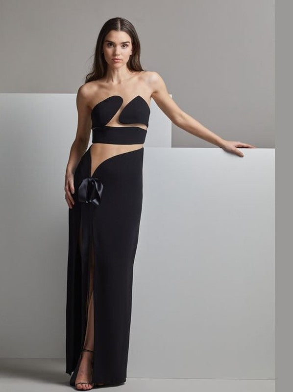 Strapless YASUO Evening Dress