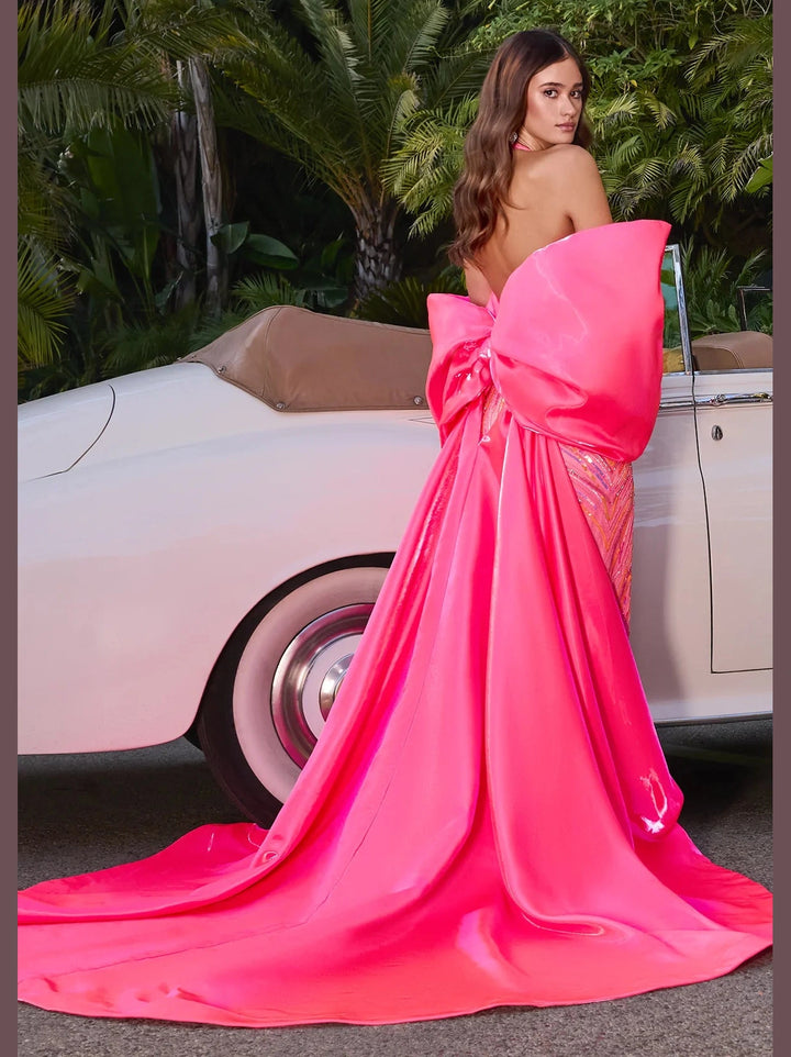 Oversized Bow Overskirt