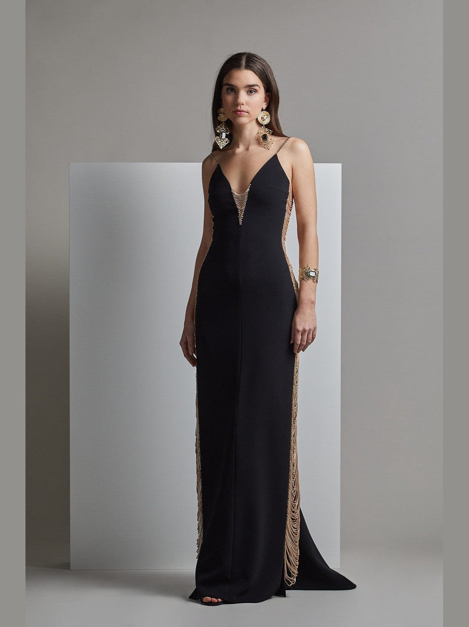 Sleeveless SEIREN Evening Dress