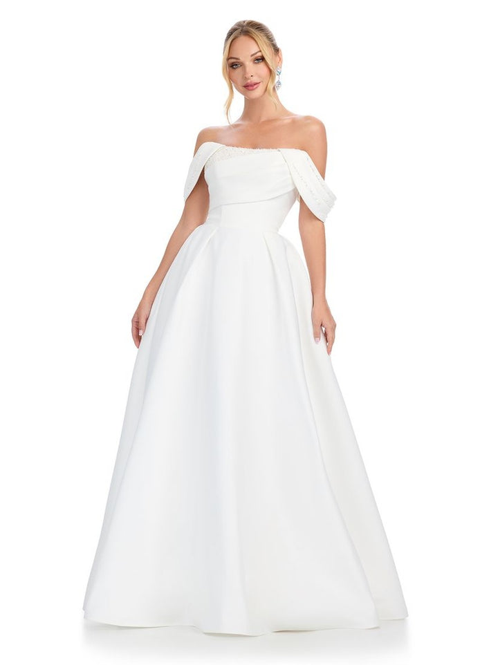 Off Shoulder Ball Gown