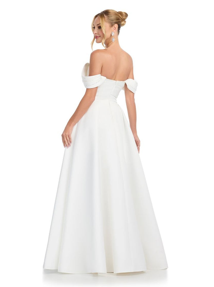 Off Shoulder Ball Gown