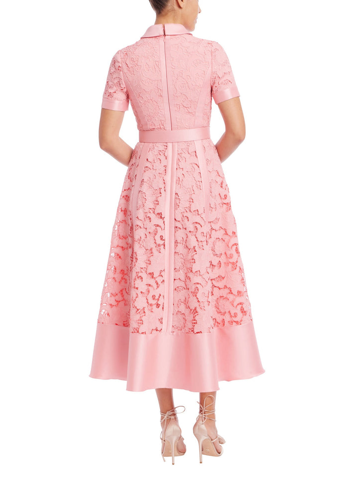 Short Sleeve A-Line Shirt Dress