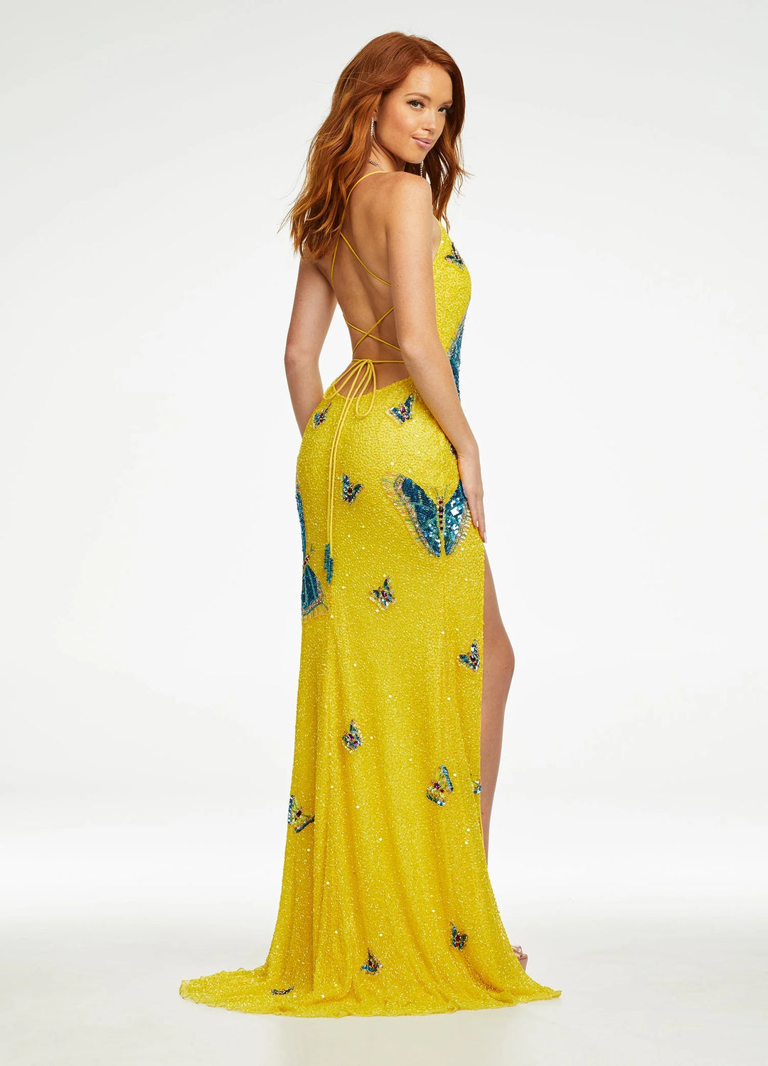 Sequin Spaghetti Strap Dress