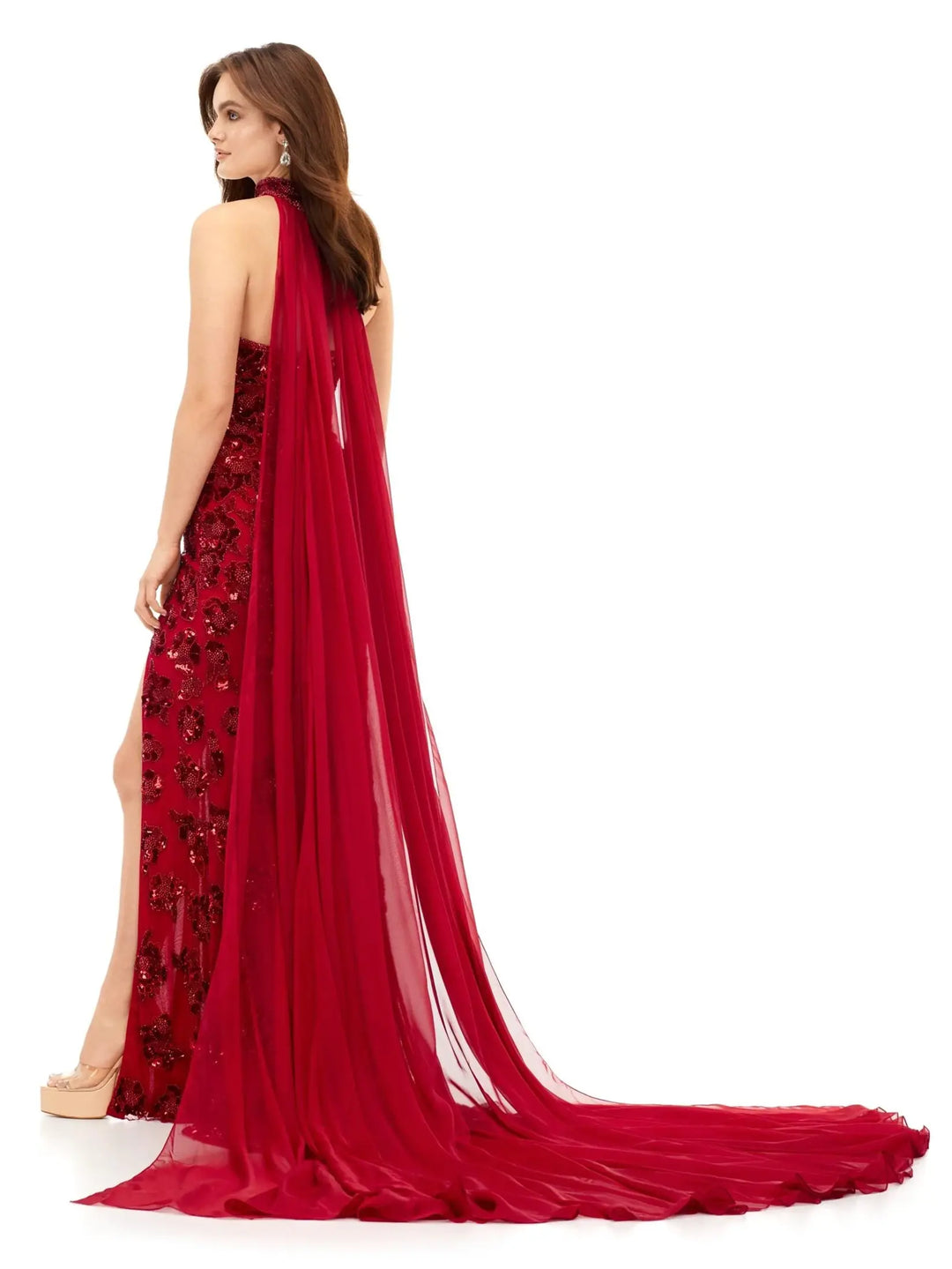 Crystal Detailing / Beaded Gown