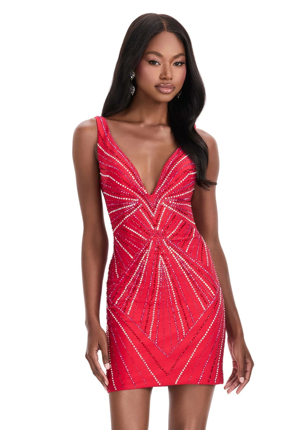 Tank Embellished Mini Dress