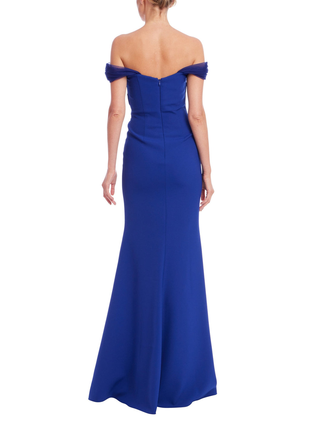 Off the Shoulder Column Gown