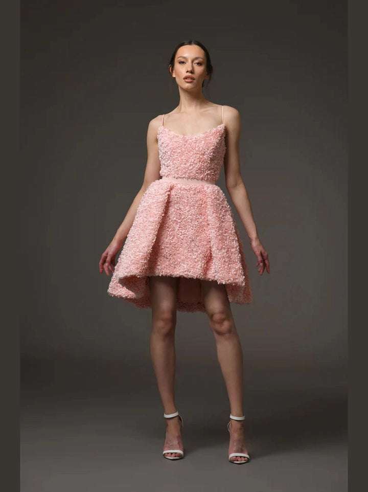 Peach Mini Dress