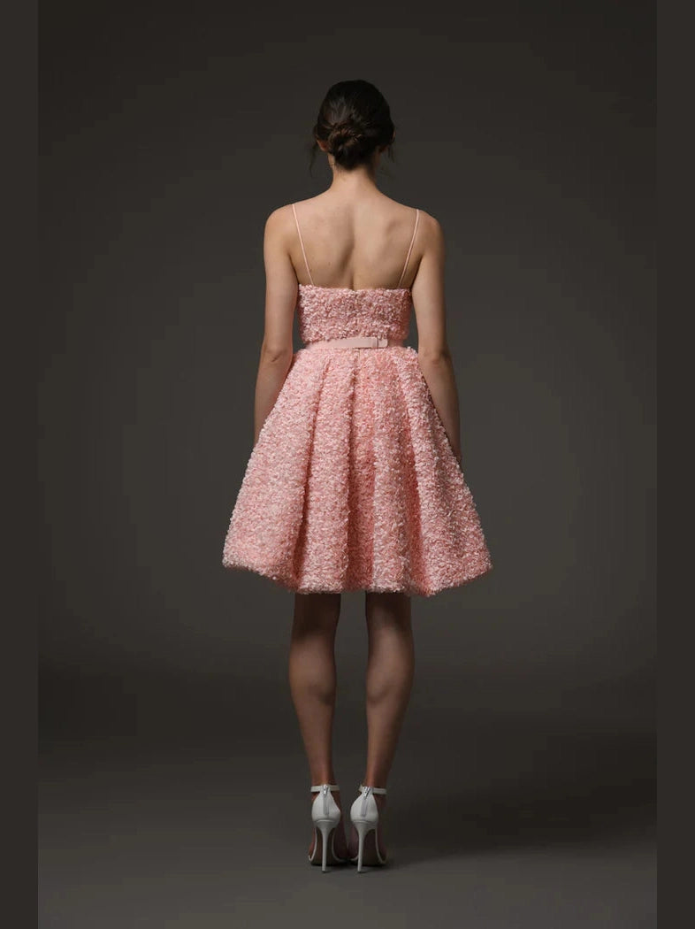 Peach Mini Dress