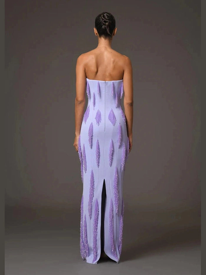 Lilac Crêpe Dress