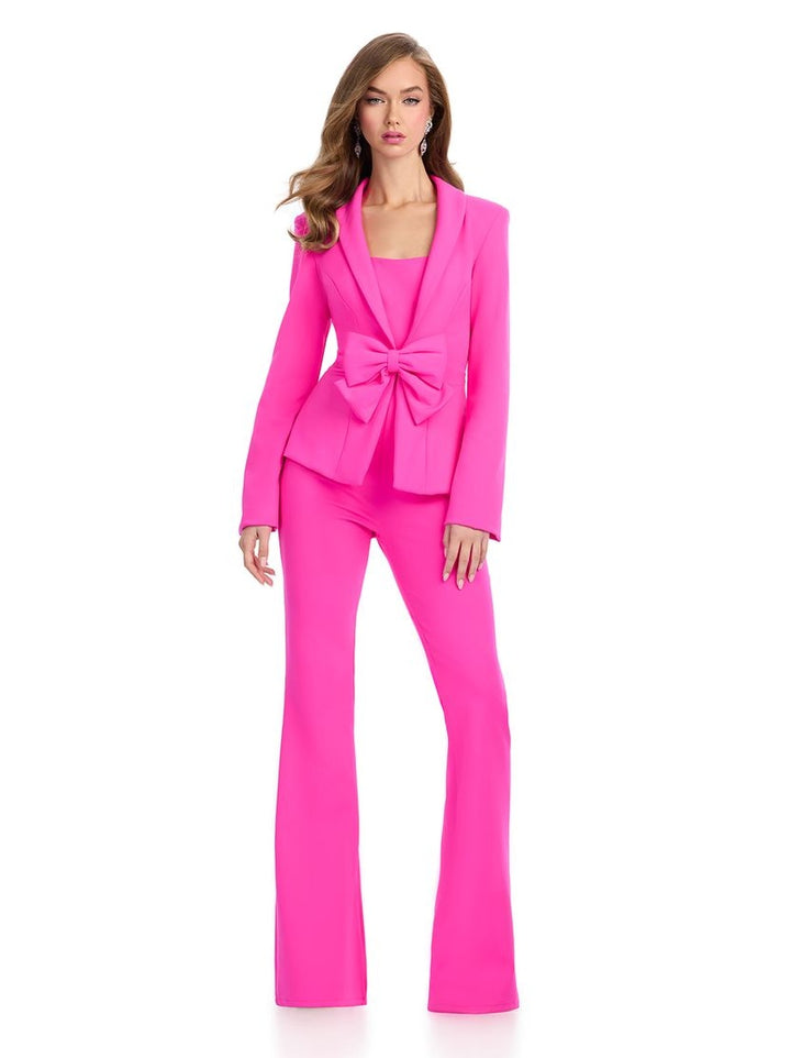 Scuba Jumpsuit with Jacket & Bow