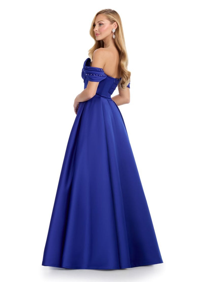 Off Shoulder Ball Gown
