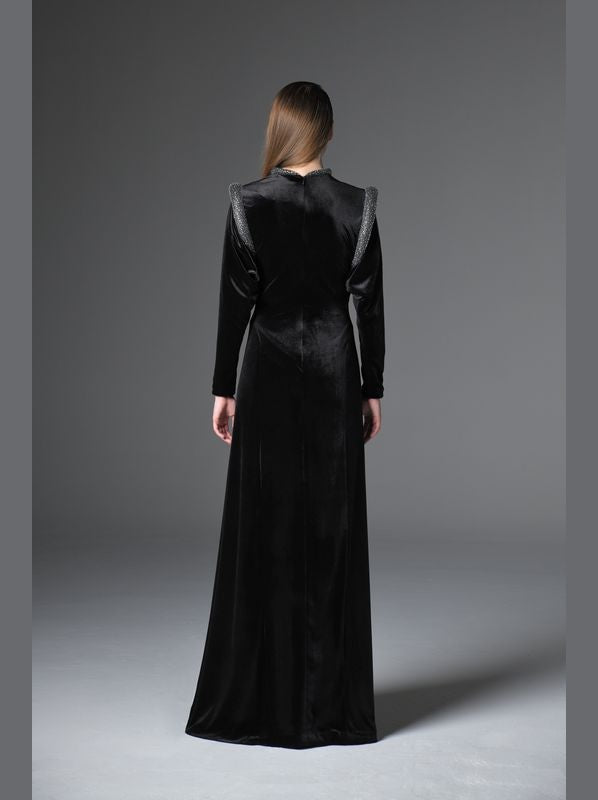 Black Velvet Dress