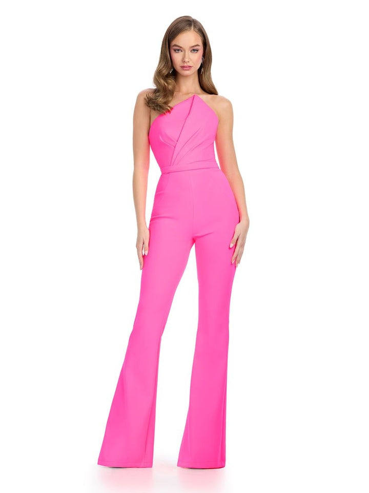 Strapless Scuba Jumpsuit