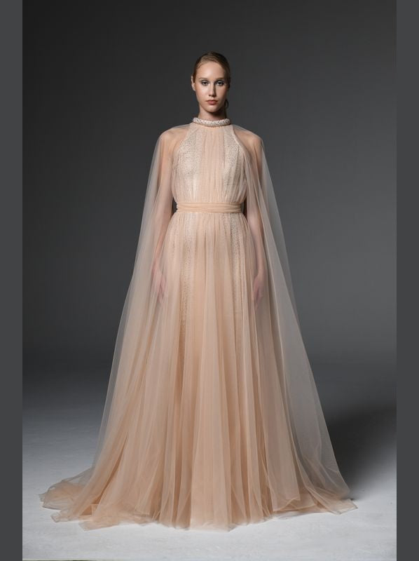 Crystal tulle Dress