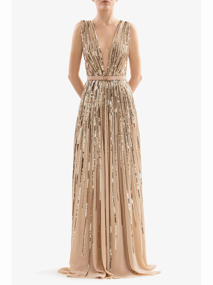 Sequins Sleeveless Jumpsuit