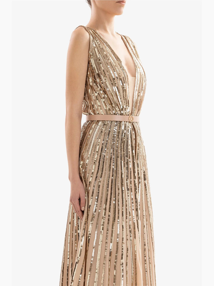 Sequins Sleeveless Jumpsuit