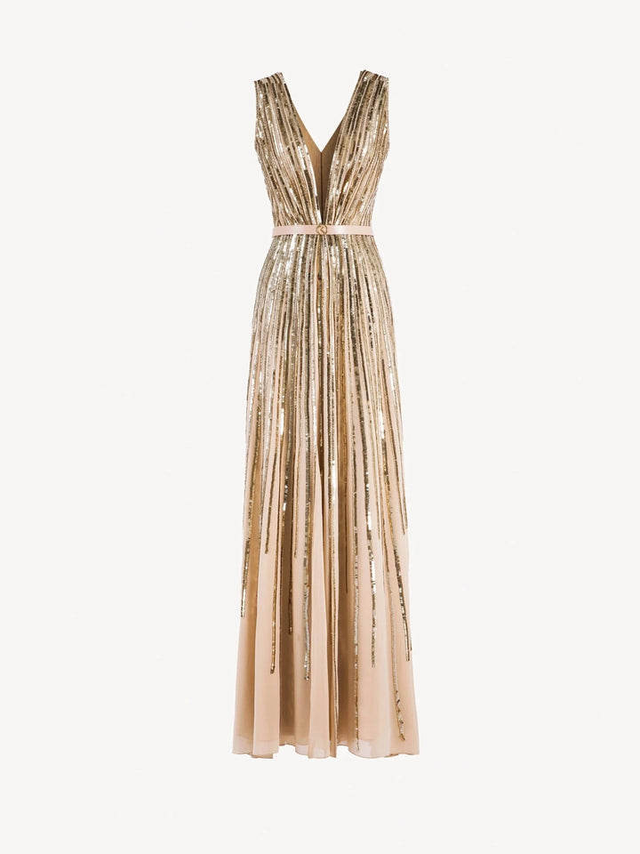 Sequins Sleeveless Jumpsuit