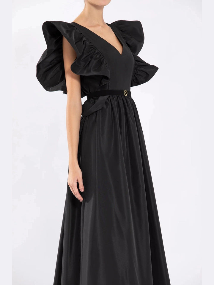 TAFFETA DRESS