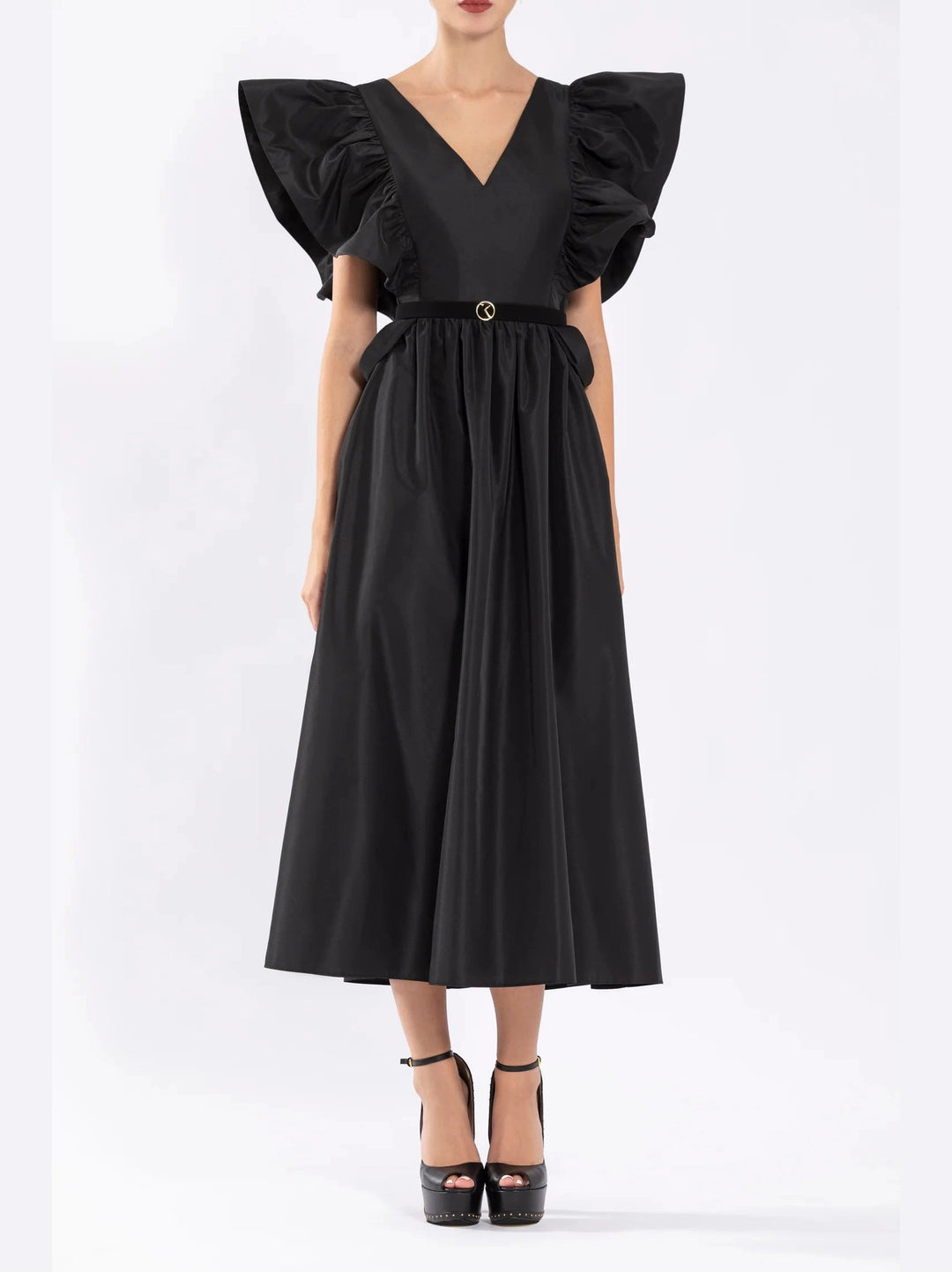 TAFFETA DRESS