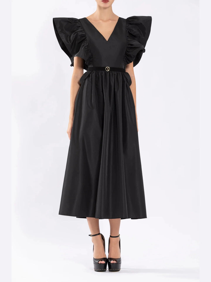 TAFFETA DRESS