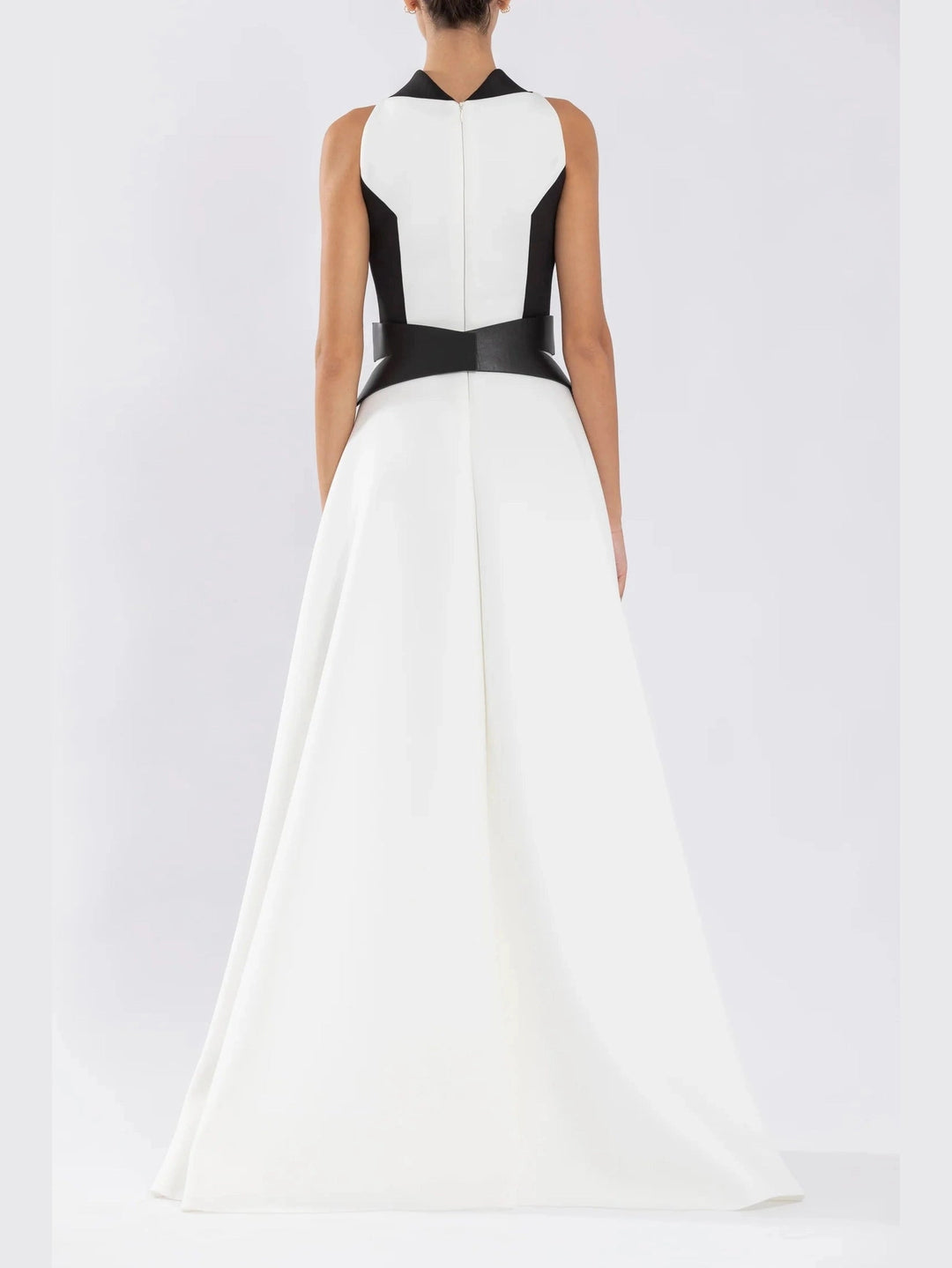 GEOMETRICAL  NEOPRENE
DRESS