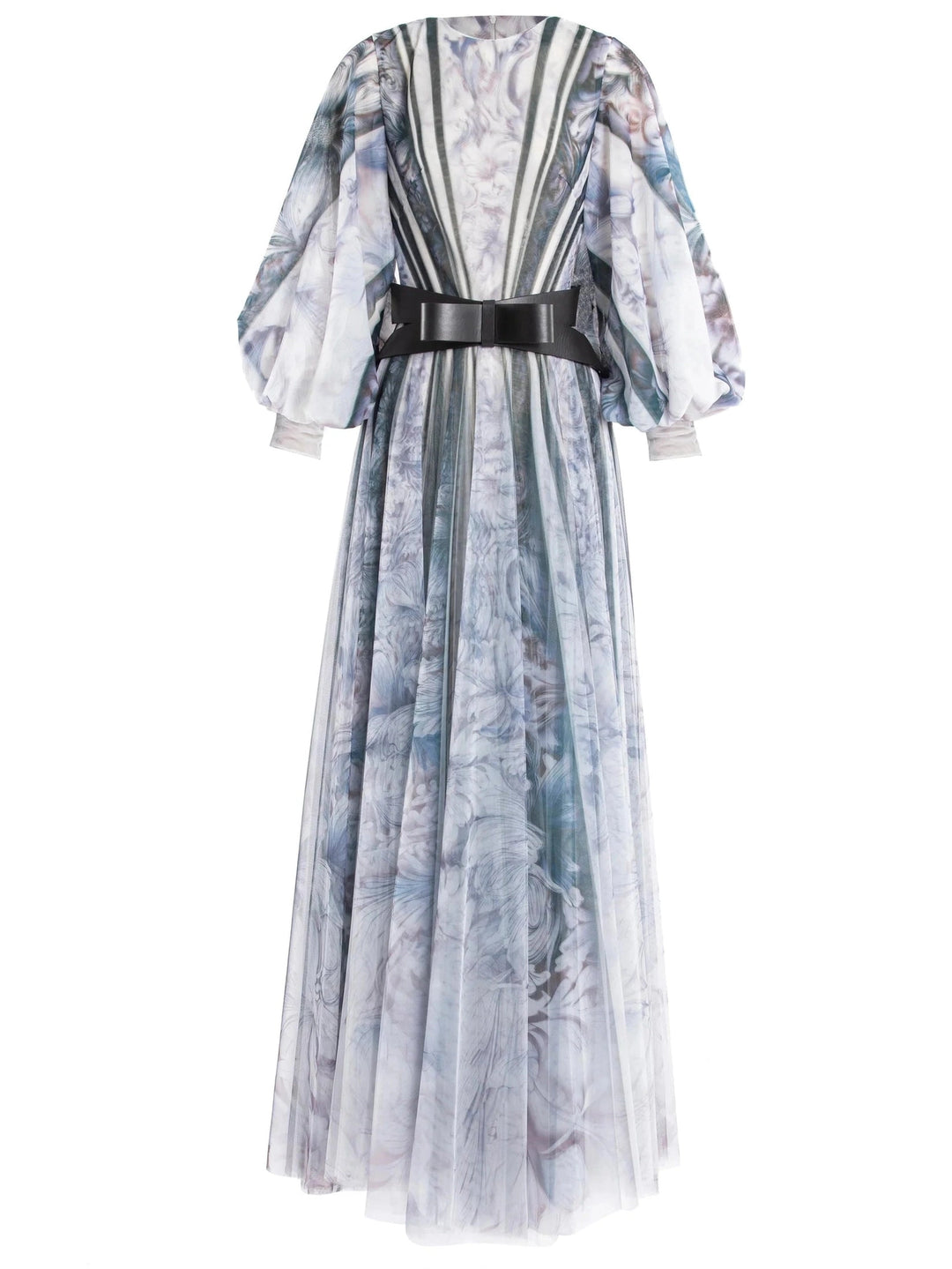 Tulle Printed Dress