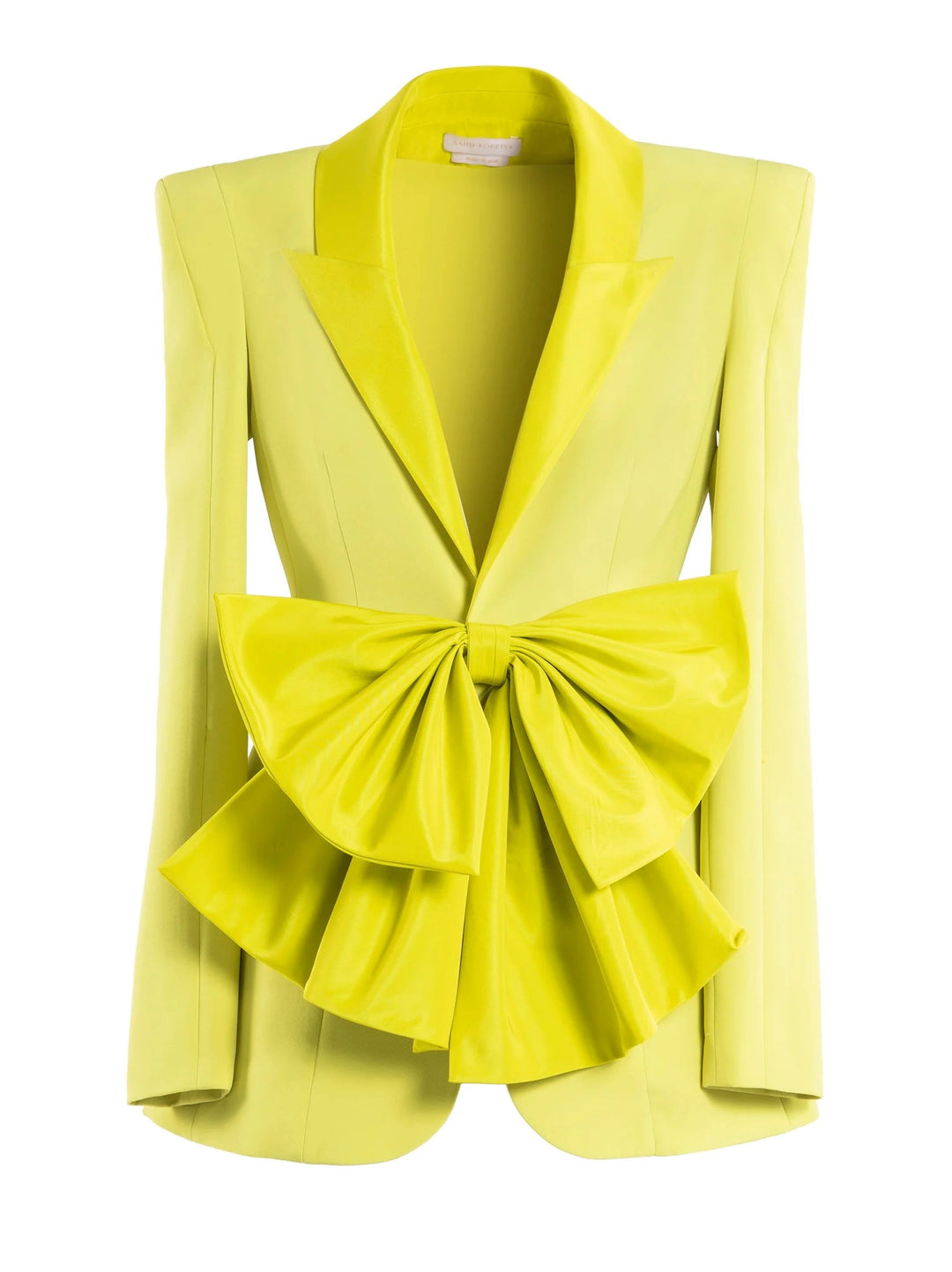 Lime Green Crepe Jacket