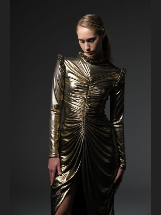Shimmer Jersey Dress