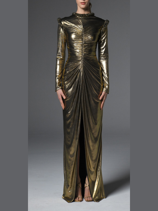Shimmer Jersey Dress