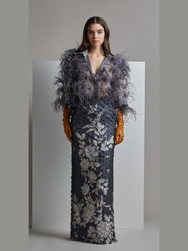 3/4 Sleeve OSAMU Top & Skirt