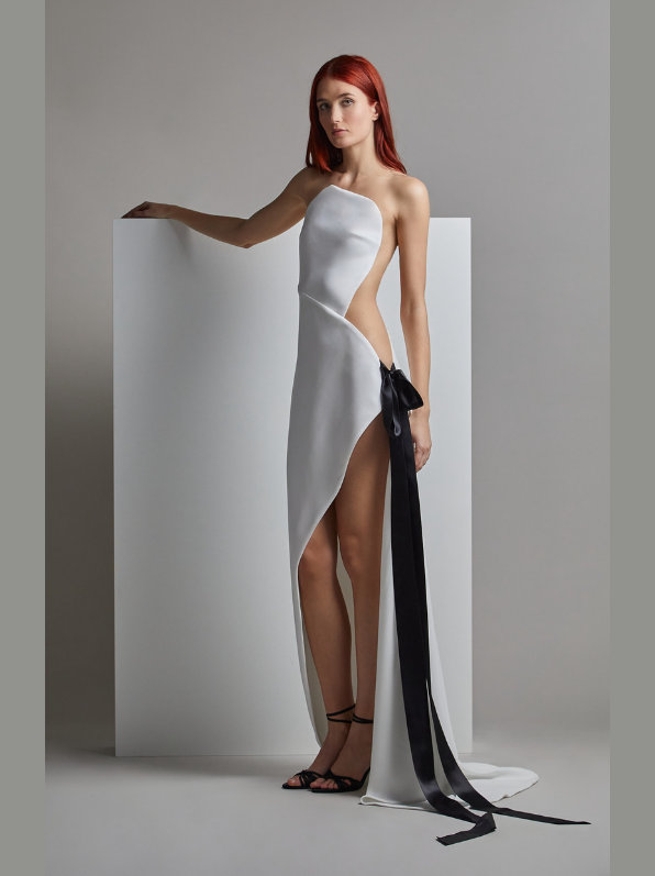 Sleeveless WAKANA Evening Dress